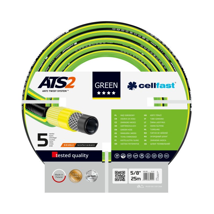 Шланг Cellfast GREEN ATS2 5/8" 25 метров
